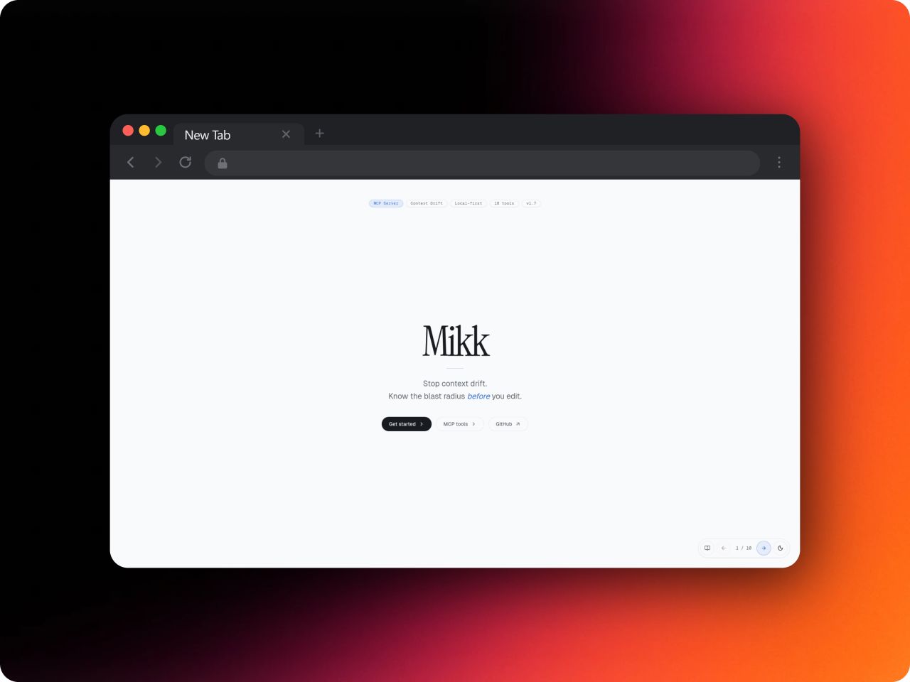 Mikk product screenshot